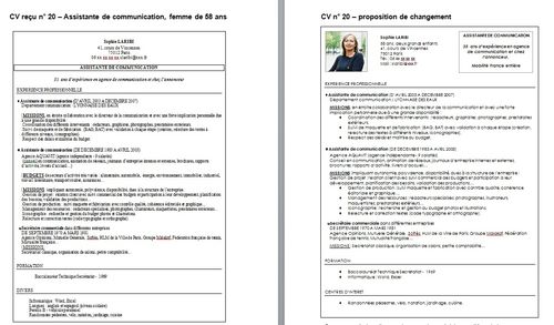 exemple cv age