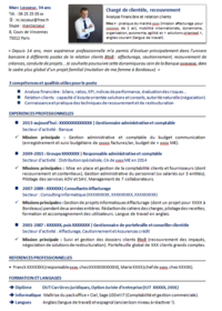 cv type 50 ans