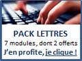 Pack Lettres de motivation