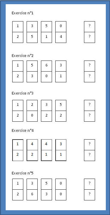 Test 7 psychotechnique, questionsdemploi.fr