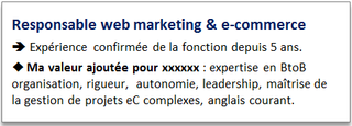 Exemple accroche CV, www.questionsdemploi.fr