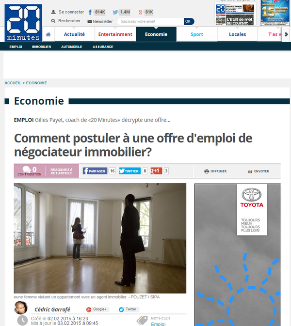 Lettre De Motivation Negociateur Immobilier