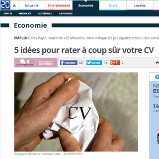 5 conseils CV