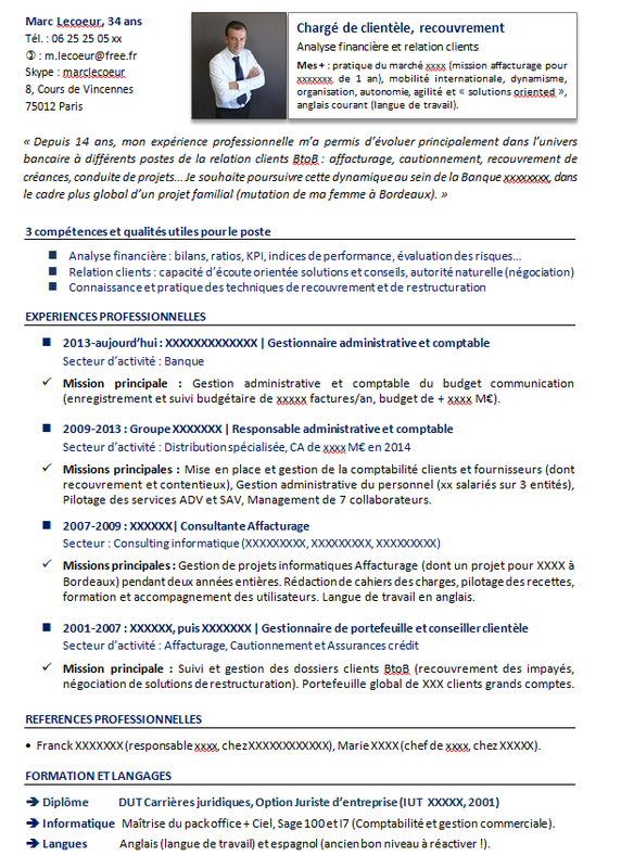 Exemple De Cv Avec Competences