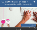 Conférence Cv et LM, modèles 2016