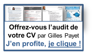 Audit 2 de votre CV par Gilles Payet