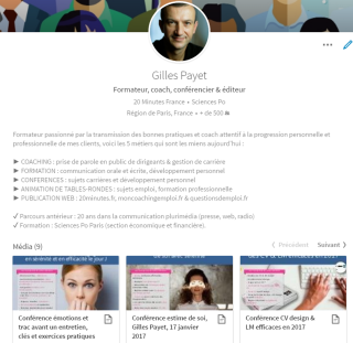 Gilles Payet Linkedin