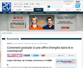Analyse offre emploi ecommerce