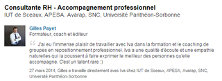 Recommandation Linkedin