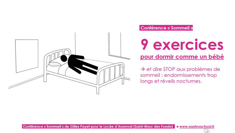 Conference sommeil