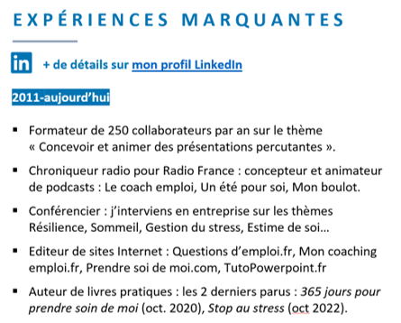 Succession de périodes courtes 2